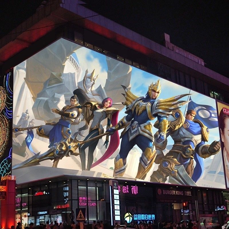 GCL P10 DIP Photo Media Outdoor LED Display Board con schermo touch capacitivo