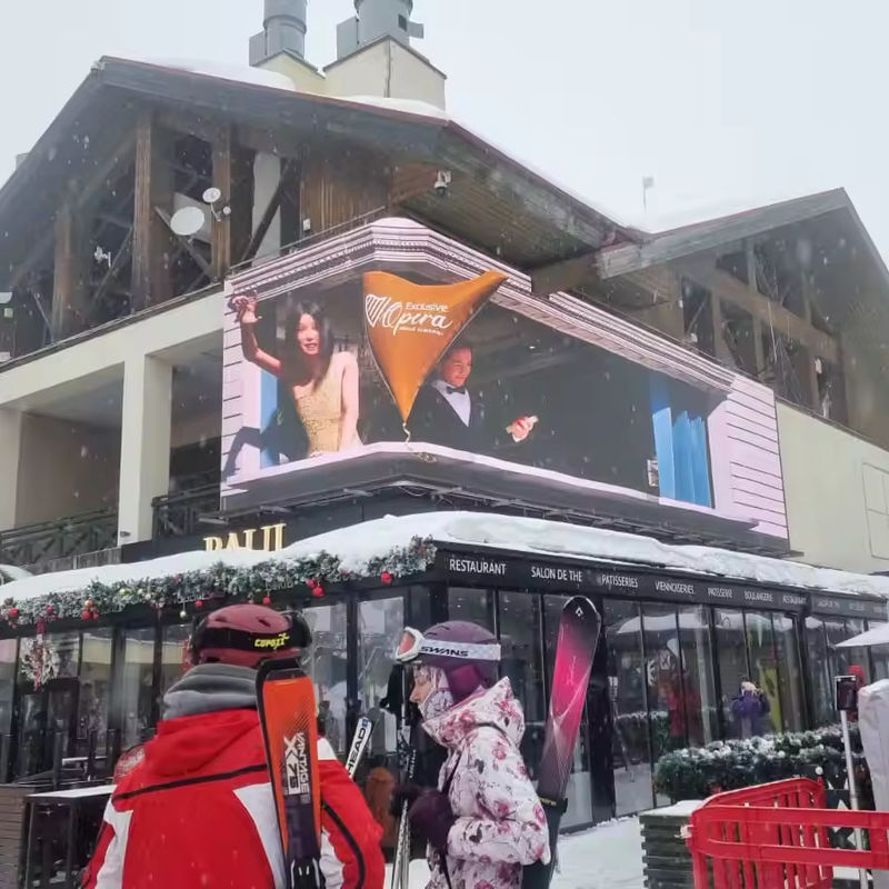 Controllo della rete Grande muro video LED esterno con modulo LED P10 Rgb