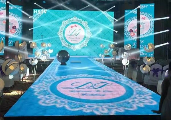 500x500mm Outdoor Rental LED Wall Display P3.91 Splicing senza soluzione di continuità LED Video Screen Stage Sfondo LED Pane