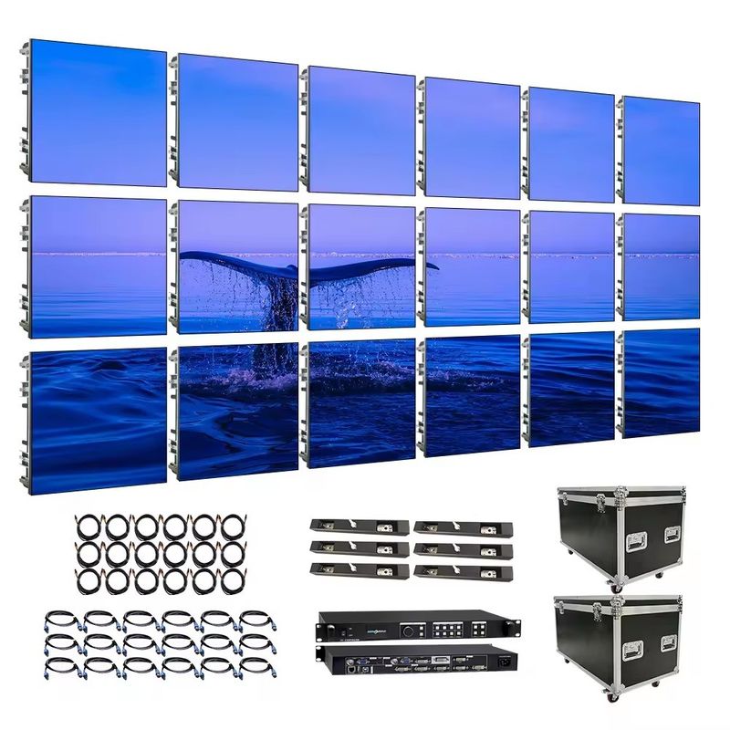 1000 Nit P2.5 Staggio LED Video Wall per uso di festa pannello di visualizzazione a colori