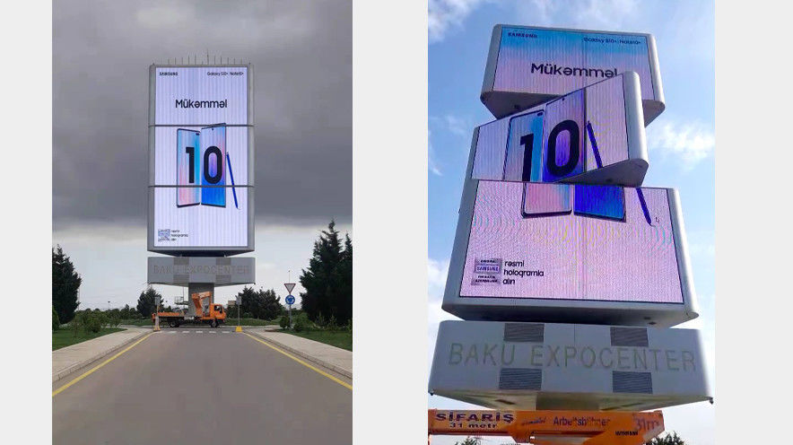 Nuovo P6 Outdoor P10 P16 Display Video Pbc Rgb 256*128mm 320Mm*320Mm Modulo Led P8
