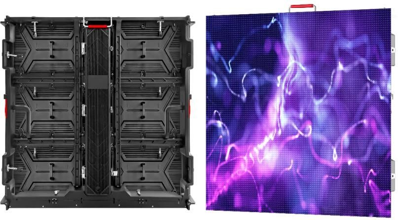 Display LED ad alta definizione ad alta luminosità RGB per pannelli esterni Dimensione 960*960 mm