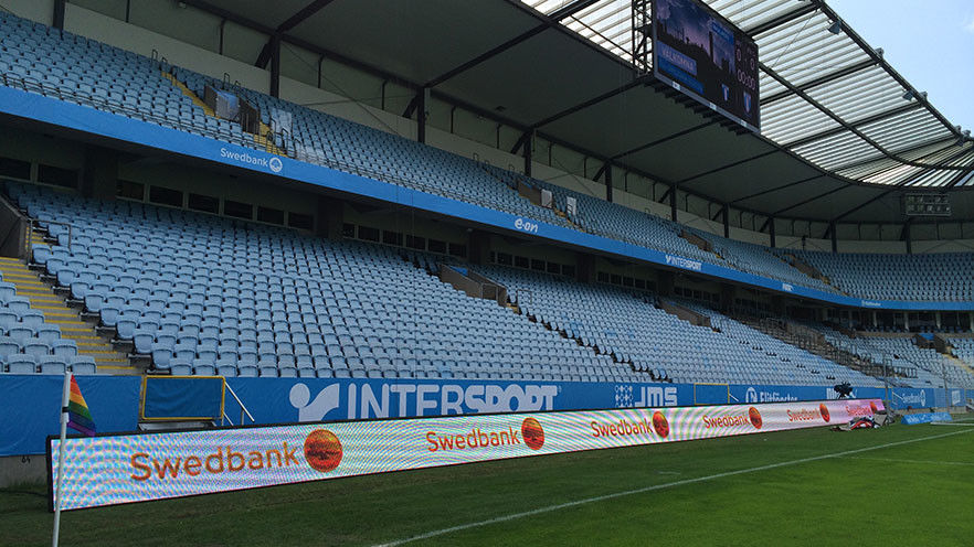 Display LED esterno impermeabile schermo video muro a colori pieni P6 P8 P10 Giant Stadium Panel