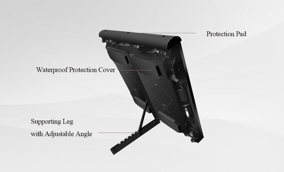 GCL Full Color P8 Giant Stadium Perimetro LED Display Sala sportiva Combattimento schermo a LED