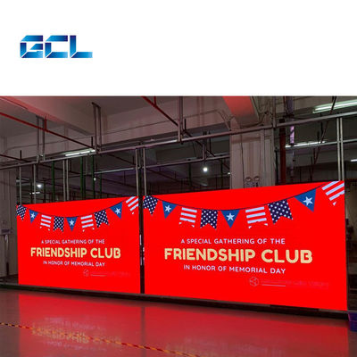 Installazione fissa P1.95mm Indoor LED Video Wall 500*1000mm 500*750mm Alta definizione