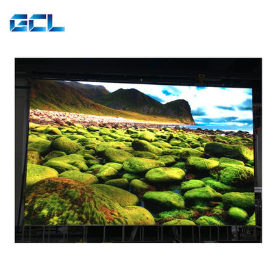Display a LED fisso per interni HD da 600 * 337,5 mm Display a LED a passo stretto in alluminio pressofuso
