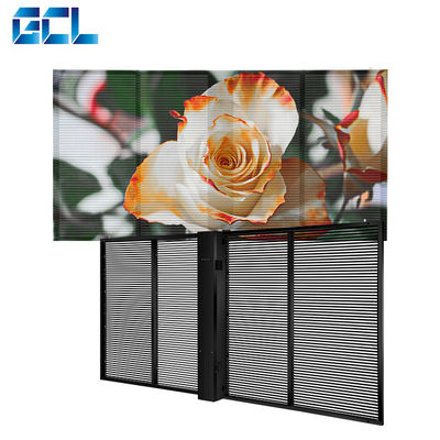 GCL 1000 mm schermo LED trasparente flessibile personalizzato per un'installazione facile all'interno