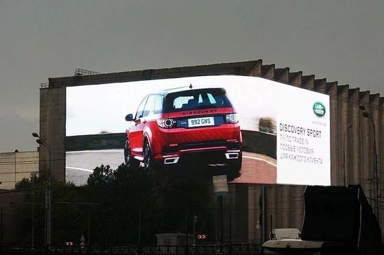 Display LED fisso per esterni con luminosità 5500-6500nits, protezione IP65 e frequenza di aggiornamento di 3840Hz per videowall HD