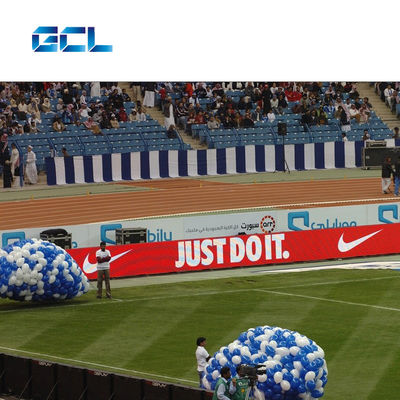 Buon prezzo IP65 perimetro di uno stadio di calcio impermeabile con schermo LED ad alta luminosità in linea