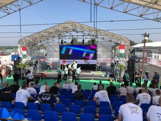 Display all'aperto ad alta tecnologia a LED Stage Installazione fissa P1.56 Stage LED Video Wall