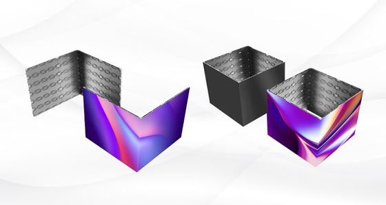 Muro video LED della serie Ghalo con splicing in angolo retto senza soluzione di continuità a 90° e alta frequenza di aggiornamento a 7680Hz per display LED fissi interni