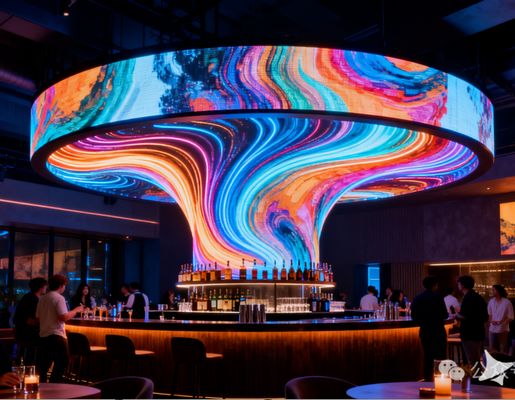 Display LED GOB Stage Concert con alta frequenza di aggiornamento di 7680Hz, angolo di visione orizzontale / verticale di 160° e calibrazione a singolo punto per visualizzazioni immersive