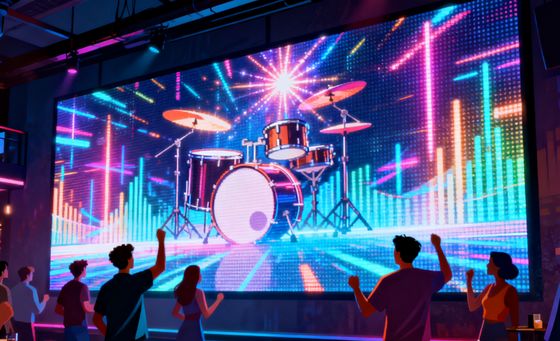 Buon prezzo Display LED professionale a noleggio con frequenza di aggiornamento di 7680Hz, dimensioni cabinet 500*1000mm e manutenzione frontale completa per concerti ed eventi in linea