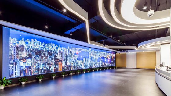 indoor 1000*250mm 750*250mmDisplay LED a striscia lunga per interni con installazione rapida a parete (P1.25, P1.56, P1.953mm)